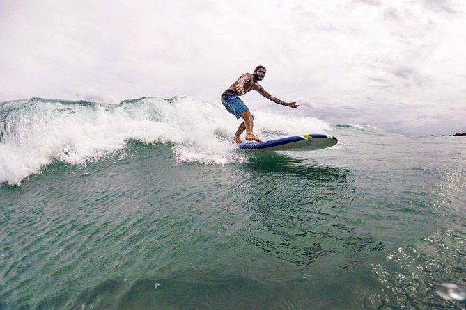 Ultimate Surf Lesson in Tulum 1hr